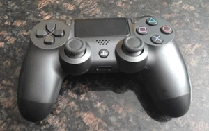 Official Sony DualShock 4 (PS4) Steel Black Wireless Controller - Picture 1 of 4