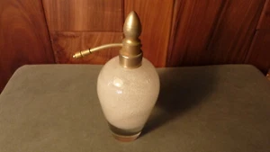 VINTAGE GROSSE MURANO GEBLASENES GLAS GEBLASENES PARFÜM ZERSTÄUBERFLASCHE BASIS 6 3/4" TL - Bild 1 von 7