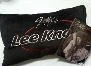 Stray Kids großes Kissen Lee Know Ver. Mit Blechabzeichen Neu 45cm K-Pop Musik JP - Bild 1 von 12