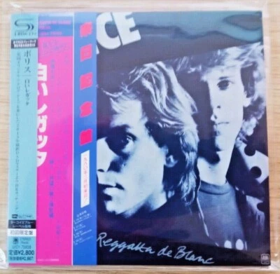 POLICE Regatta de Blanc     JAPAN CD MINT SUPER AUDIO HMCD MiniLP Sleeve+OBI - Immagine 1 di 2