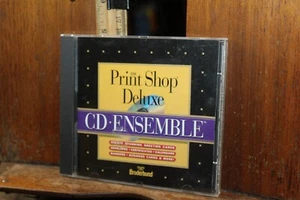 Broderbund Print Shop Deluxe CD Ensemble CD Software Disc Only - Picture 1 of 3
