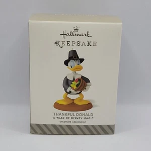 Hallmark Keepsake Ornament Thankful Donald A Year of Disney Magic - Picture 1 of 4