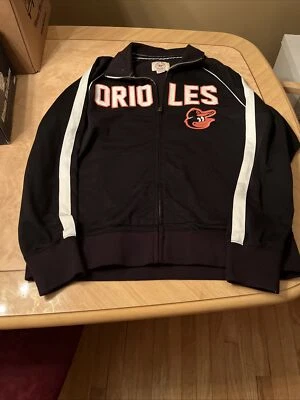 Jaqueta de beisebol masculina 47 marcas Baltimore Orioles MLB com zíper liga principal de beisebol - Imagem 1 de 4