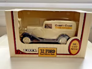 1932 Ford Panel Delivery Bank Coast To Coast Hardware 1.25 Die Cast ERTL - Picture 1 of 1