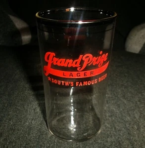 RARO Gran Premio Lager Cerveza, Gulf Brewery, Houston Texas Vidrio Vintage - Imagen 1 de 1