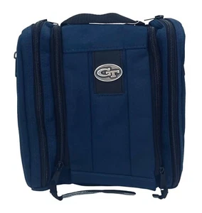 Georgia Tech Yellow Jackets Toiletry Bag/Shaving Kit-Concho & Custom Lining-New - Picture 1 of 8