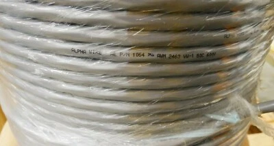 ALPHA WIRE 1064,4C 16AWG,AWM 2463 — 第 1/3 张图片