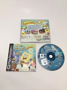 Spongebob Schwammkopf: Supersponge (PlayStation 1) PS1 schwarz komplett schneller Versand - Bild 1 von 4