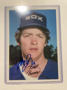 Britt Burns signed 1981 Topps 5x7 Glossy Chicago White Sox autograph - Picture 1 of 2