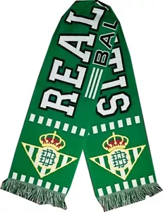bufanda real betis espana fan supporter scarf futbol club scarves footbal - Imagen 1 de 3