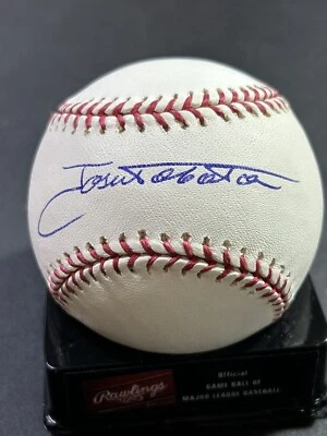 José Tabata Autografiado Oficial Grandes Ligas de Béisbol Foto 1 de 4
