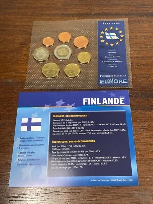 Finland Coin Set First Euro Coins Circulated 2010 (10-41) - Image 1 of 4