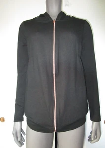 Ingrid & Isabel Umstands Hoodie Sweatshirt mit Reißverschluss lang Gr. XS schwarz - Bild 1 von 4