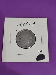 1935 P Büffelkopf Nickel ss - Bild 1 von 6