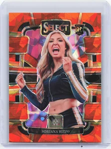 2024 Panini  Select WWE Adriana Rizzo Rookie Card Orange Ice Prizm RC (B) - Picture 1 of 2