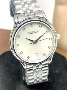 Balmain Women's Watch B83513386 Beleganza Swiss Quartz Mother of Pearl Dial 32mm - Picture 1 of 12