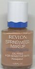 Revlon Springwater Makeup Oil Free For Sensitive Skin 1.25 Oz Rosepetal