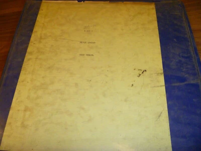 Manual de reparación de taller de motoniveladoras Galion A400E Foto 1 de 2