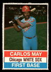 1976 Hostess Twinkies #34 Carlos May Hand Cut