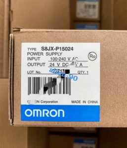 Omron S8JX-P15024 Netzteil 100-240 VAC Schneller Versand per DHL oder FedEx - Bild 1 von 1