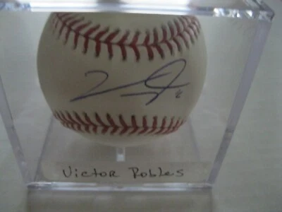Victor Robles Signed Autographed OML Baseball Onyx COA  Auto - Image 1 of 4