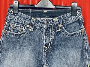 True Religion Women's Billy Denim Jeans Size 30x30 Medium Wash Straight Boot Leg - Picture 1 of 8
