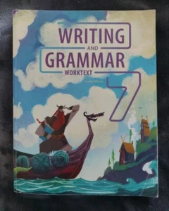 BJU Press Writing & Grammar 7 Student Worktext 4th edition 518514 - Picture 1 of 21