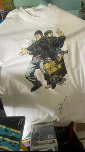 Jay And Silent Bob With Suzanne Vintage Shirt. Signiert von Kevin Smith - Bild 1 von 1