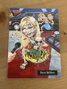 2007 Topps Hollywood Zombies Trading Cards #3 Paris Hellton