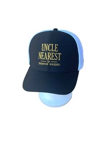 Uncle Nearest Tennessee Whiskey schwarz & weiß mit goldenem Logo Größe Erwachsene Kappe Mütze - Bild 1 von 9