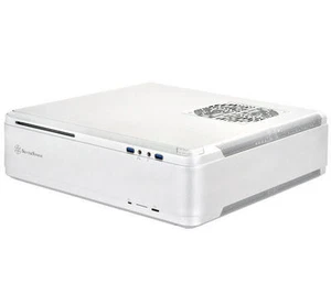 Silverstone SST-FTZ01S (Silver) Fortress Series Premium Slim Form Factor Case - Picture 1 of 6