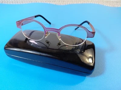 J.F. Rey JF 2522 8290 Bune/ Rose Eyeglasses Frames France - Image 1 of 4