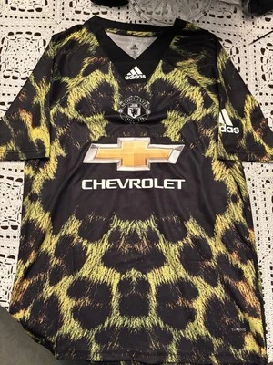 Camiseta deportiva Manchester United Adidas edición limitada EA HOMBRE PEQUEÑA Foto 1 de 3