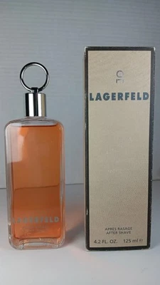 Parfums Lagerfeld After Shave 4,2 OZ De Colección Retirado Descontinuado Hecho en EE. UU. NUEVO EN CAJA Foto 1 de 4