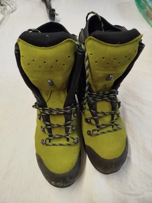 Haix Schnittschutzstiefel Protector Ultra 2.0 GTX, EU 43, UK 9 ,lime green , neu - Bild 1 von 4