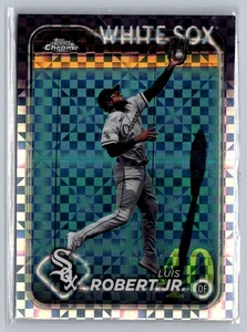 2024 Topps Chrome #86 Luis Robert Jr. X-Fractor - Picture 1 of 2