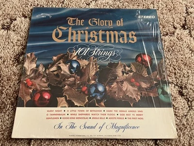 101 Strings - The Glory Of Christmas Antique Vintage Vinyl Record - Image 1 of 4