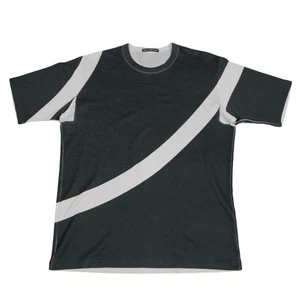 ISSEY MIYAKE MEN Curve Line Printed T Shirt Size 4(K-124206) - Picture 1 of 12