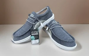 Hey Dude Wally Free Men’s Air Flow Collection Slip-On Shoes Color Storm Size 13 - Picture 1 of 4