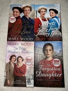 Mary Wood Book Bundle X 4, Drama, History, Romance, Friendship, (61) - Picture 1 of 6