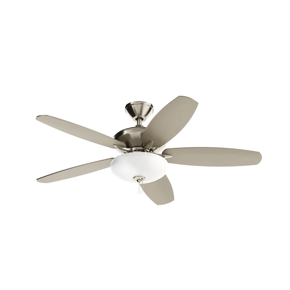 Renew Select Indoor Ceiling Fan in Brushed Stainless Steel - Image 1 of 1
