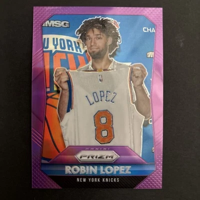 2015-16 Panini Prizm Purple Prizm /99 Robin Lopez #36 - Image 1 of 2