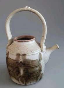 Vintage 1976 LARRY SHEP/VOULKOS Studio Art Pottery Pitcher Signed RARE - Picture 1 of 10