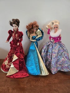 Lote De Colección De 3 Series Barbies Sueltas De Colección - Imagen 1 de 22