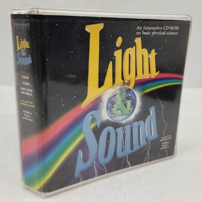 Steck-Vaughn Co Light and Sound Integrated Interactive CD-ROM on Basic Physics - Image 1 of 4