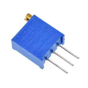 5x Potenciometro Multivuelta 1K ohm 3296-W 0,5w resistencia variable Trimpot - Imagen 1 de 3