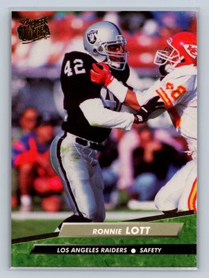 1992 Ultra #195 Ronnie Lott - Image 1 of 2