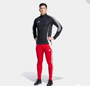 Adidas Mens Tiro 24 Pants XL Team Power Red White Soccer Training Pants NWT - Picture 1 of 8