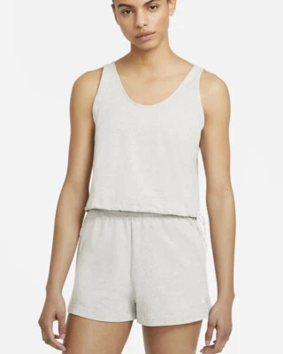 Camiseta sin mangas de yoga para mujer Nike talla "Grande NUEVO DA1034-050"" Foto 1 de 4