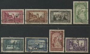 Monaco 1932 various values to 3 francs used - Picture 1 of 1
